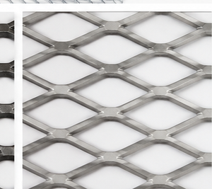 Tôle métallique perforée en acier galvanisé à motif losange, panneau de maille losangée galvanisée, revêtement en zinc - Product Image 5