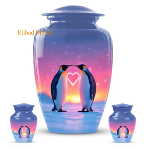 Large Capacity Aluminum Urn for Human Ashes Adult Size-200 Cubic Inch Metal Cremation Urn-<b>Memorial</b> <b>Vase</b> for Funeral Service - Product Image 3