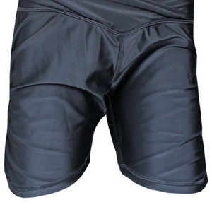 กางเกงขาสั้นออกกำลังกายเอวกลางผ้าไลคร่าระบายอากาศได้ดี พิมพ์ลายด้านหน้า สำหรับวิ่ง ฟิตเนส เทรนนิ่ง และใส่เป็นทางการ รับผลิตตามสั่งขายส่ง - Product Image 3