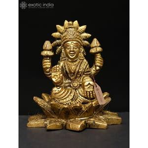 รูปปั้นทองเหลืองทำด้วยมือขนาด3นิ้วผลิตในอินเดีย - Product Image 2