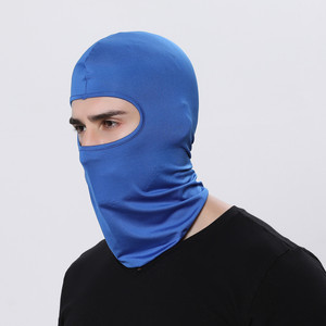Cagoule polaire thermique coupe-vent personnalisée pour sports d'hiver en plein air, moto et ski, vente en gros - Product Image 3