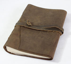 Cuaderno de Dibujo, Agenda Escolar, Tapa Dura de Cuero Genuino, Logotipo Personalizado, Cubierta para Bloc de Notas, Hojas Sueltas Recargables, Diario, Semanal, Mensual, Regalo - Product Image 3