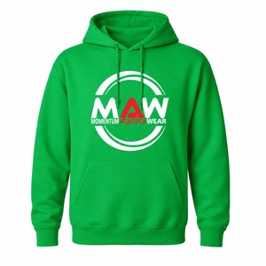 Sweat à capuche unisexe 100 % polyester, court, uni, décontracté, pour l'hiver, avec poche, coupe classique, séchage rapide, en polaire, tie-dye - Product Image 3