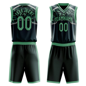 Customized Basketball Jersey Sublimation Embroidery Logo Team <b>Name</b> Number <b>Plate</b> College Team Wear Training Center Uniform - Product Image 1
