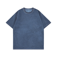T-shirt Homme Coupe Droite Grande Taille en Coton Biologique 100% Écologique avec Impression Numérique Personnalisée Effet Délavé et Design Vierge de Haute Qualité