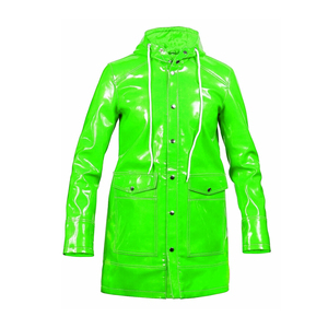 Impermeable para Hombre, Resistente a la Lluvia, de PVC, con Protección, Estilo Urbano, con Logotipo Frontal Personalizado - Product Image 4