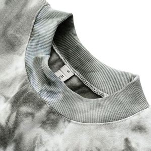 Breathable French Terry Crop <b>Top</b> Women’s Long Sleeve Cropped Sweatshirt Pullover Custom Printing tie-dye fashion sweatshirts - Product Image 2
