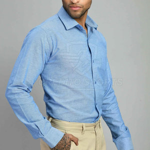 Camisa de algodón clásica para hombre, ligera, cómoda, para uso diario, de alta calidad, en oferta online. - Product Image 4