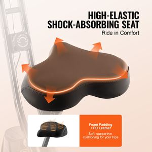 Bicicleta Estática Vertical para Ciclismo en Interiores con Resistencia Magnética Ajustable, Bicicleta Plegable para Ejercicio - Product Image 5