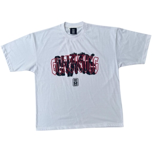 T-shirt surdimensionné vintage pour homme, 100 % coton, 300 g/m², lavé à l'acide, avec impression graphique intégrale, personnalisable OEM - Product Image 3
