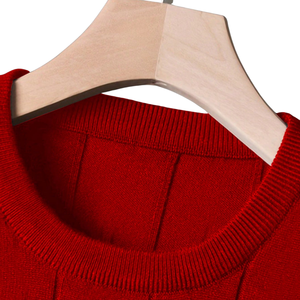 Mens Vertical Ribbed Knit Short Sleeve Crew Neck Casual <b>Summer</b> <b>Shirt</b> 100% Cotton Stretchy Soft Comfortable Regular Fit - Product Image 3