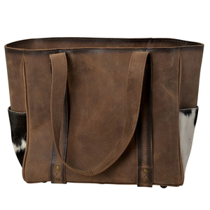 Sac fourre-tout en cuir véritable de haute qualité pour femme, design personnalisé, fermeture éclair, broderie, portable, automne/hiver/printemps - Product Image 2