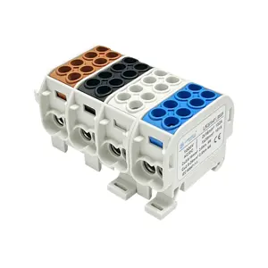 LINKWELL directly 5 pole KE series for Al/Cu Universal connector power Distribution Terminal Blocks