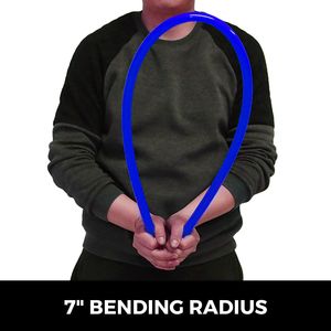 Tubo PEX Blu da 3/4 pollici, 91 metri, senza barriera, per acqua calda/fredda, per impianti idraulici e riscaldamento a pavimento a circuito aperto, tubi in plastica - Product Image 4