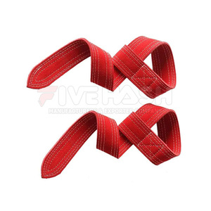 Premium Leather Lifting Straps Strong Support Straps For Gym And <b>Strength</b> <b>Training</b> Best Material Leather Lifting Straps - Product Image 6