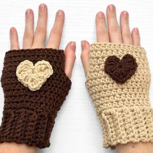 Winter <b>Gloves</b> _ 2026 Crochet Hand Warmer <b>Gloves</b> Crochet <b>Fingerless</b> Mitts Crochet Hand Warmers - Product Image 2