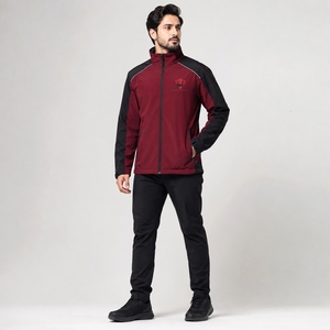 Vêtements polyvalents résistants aux intempéries pour les aventures quotidiennes, vestes softshell confortables pour la randonnée et les mouvements, vestes softshell pour hommes. - Product Image 4