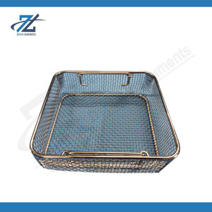 Plateau en treillis métallique réutilisable pour instruments chirurgicaux, panier de stérilisation médicale pour hôpitaux, cliniques dentaires et vétérinaires – Pakistan - Product Image 6