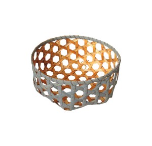Cesta de Bambú Hecha a Mano, Caja de Almacenamiento Grande para Artículos del Hogar, Organizador de Cocina Tejido, Cesta Decorativa para Jardín, Picnic y Hogar - Product Image 1