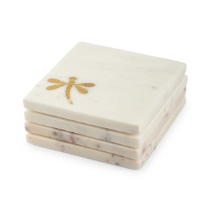 Unique Design Marble <b>Coasters</b> with Different Color Combinations Durable Stone <b>Drink</b> <b>Coaster</b> Available In Bulk Quantity - Product Image 5