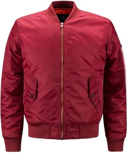 Customized Solid Color new designs fashion Men's Bomber <b>Jacket</b> Autumn Winter Outdoor Windproof <b>Jacket</b> Plus Size Men <b>Jackets</b> - Product Image 3