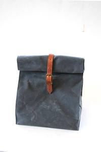 Sac à déjeuner unisexe en toile et cuir personnalisable, sac isotherme portable et durable pour le travail, l'école, les voyages CLB-0066 - Product Image 4