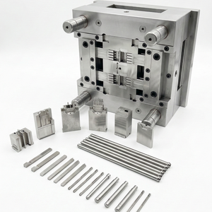 Pièces moulées par injection de précision personnalisées en ABS/PC/PP/PVC/PE, acier, tolérance de 0,02 mm, certifiées ISO9001:2015, haute qualité - Product Image 1