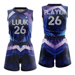 Maillot de basketball personnalisé sublimé pour femme, sans manches, écologique, respirant et anti-humidité, vente en gros - Product Image 4