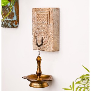 Handcrafted Mango Wood Wall <b>Hooks</b> Set - Decorative Coat Rack Wholesale India - Product Image 2