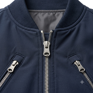 Hot Sale Autumn Men's Custom Casual <b>Animal</b> Print <b>Canvas</b> Waterproof Breathable Bomber Jacket - Product Image 5