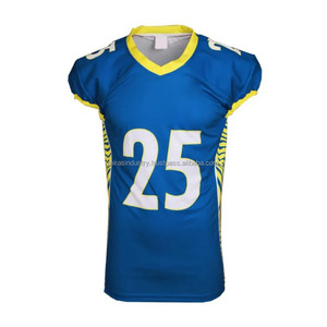 Uniforme de football américain unisexe XL personnalisable, ensembles de vêtements de sport à sublimation haute performance, respirants, légers, séchage rapide, shorts pour adultes - Product Image 6