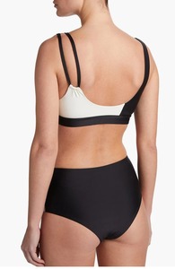 Ensemble de maillot de bain bikini deux pièces personnalisé pour femme, coupe haute triangulaire, avec bijoux, respirant et antibactérien - Product Image 2