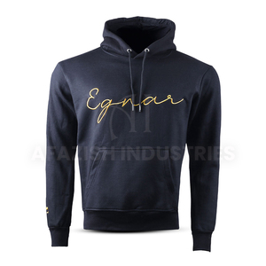 เสื้อฮู้ดผ้ายืดหยุ่นสูงสำหรับทุกเพศเสื้อผ้ากีฬาผู้ชายดีไซน์เองยอดนิยม - Product Image 1