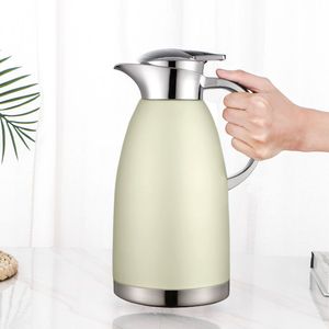 Termo Premium de Acero Inoxidable de 3 Capas y 1.8L, Tapa Dorada a Prueba de Fugas, Triple Aislamiento, para Bebidas Frías y Calientes, Promocional - Product Image 5