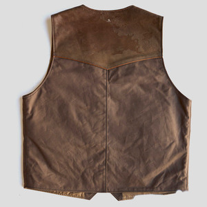 Men's <b>Leather</b> Biker Vest Wholesale Adults OEM ODM Custom Motorcycle <b>Jacket</b> <b>Sleeveless</b> Vintage Casual Outerwear 2026 - Product Image 2