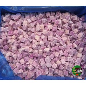 Rodajas de Ñame Morado Congeladas Premium con Procesamiento IQF y Envasado al Vacío para Cadenas de Restaurantes, Fabricantes de Alimentos y Venta al por Mayor - Product Image 4