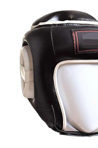 MMA <b>Training</b> Adjustable Padded Leather Made Headgear Guard Custom Color & Size Unisex Karate Taekwondo Sportswear <b>Head</b> Guards - Product Image 4