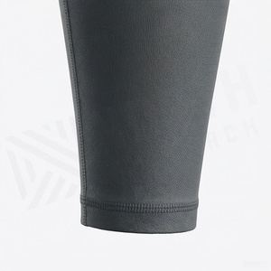 Ensemble de yoga 2 pièces pour femme, haut court à manches longues, taille haute, vêtements de sport sans couture - Product Image 6