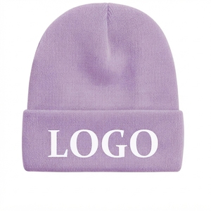Gorro de Punto Acrílico Unisex Bordado a Mano, Gorro de Invierno Cálido con Borde Plegado para Hombres y Mujeres, para Viajes, Actividades al Aire Libre y Uso Diario - Product Image 6