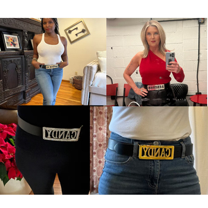 1970 tuyệt vời JULIUS Tên vành đai khóa cổ điển cho người đàn ông phần đám Cưới Quà Tặng công ty Logo phụ kiện may mặc - Product Image 2