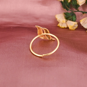 Anillo Ajustable de Latón Chapado en Oro, Elegante y Moderno, para Mujer, Regalo de Boda, Compromiso, Fiesta, Lote al por Mayor de 25 Pares - Product Image 3