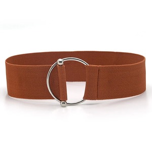 Wide Elastic Waist <b>Corset</b> Belt Women Horse Bit Belt Adjustable Equestrian Elastic Belt With Surcingle Buckle - Product Image 6