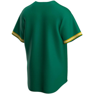 Maillot de baseball en gros pour hommes, manches courtes, polyester anti-humidité, logo brodé - Product Image 2