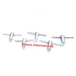 BISONS Lot de 5 instruments chirurgicaux vétérinaires orthopédiques Jacobs Chuck en acier inoxydable réutilisables pour animaux - Product Image 5