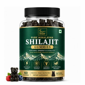 Gomitas de Shilajit del Himalaya Más Vendidas OEM, Gomitas de Extracto de Shilajit Premium con Sabor Natural a Tamarindo, Gomitas Vegetarianas - Product Image 1