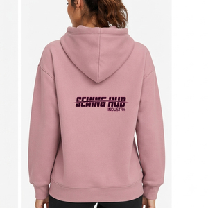 Bast Marital Sweat à capuche pour femme, style streetwear décontracté, à épaules tombantes, avec motifs, respirant, écologique, en coton biologique tricoté, à prix bas - Product Image 6