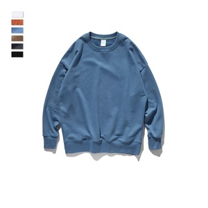 Homme Genser Svitcemizo Men's Print High Street Streetwear Pure Color Fleece Sweatshirts Custom Logo - Product Image 3