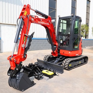 รถขุดขนาดเล็ก 3.5 ตัน เครื่องยนต์ EPA Kubota รถขุดขนาดเล็กสำหรับฟาร์ม รถขุดขนาดเล็ก 1 ตัน 2 ตัน ราคาเครื่องจักร รถขุดขนาดเล็กสำหรับใช้ในบ้าน - Product Image 4