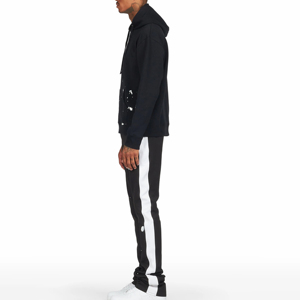 Ensemble de survêtement coupe-vent personnalisé pour homme : pantalon et sweat-shirt zippés en polyester, deux pièces - Product Image 6