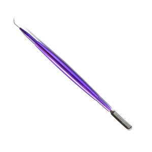 Outils de soins personnels personnalisés - Séparateur de cils en acier inoxydable avec peigne de séparation pour extensions de cils - Product Image 4